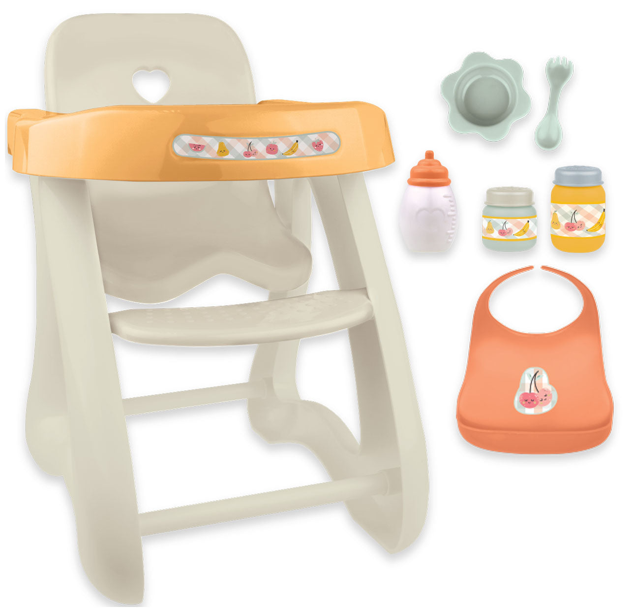 16 Inch Baby Doll Highchair Baby Dolls Highchair JC Toys JC