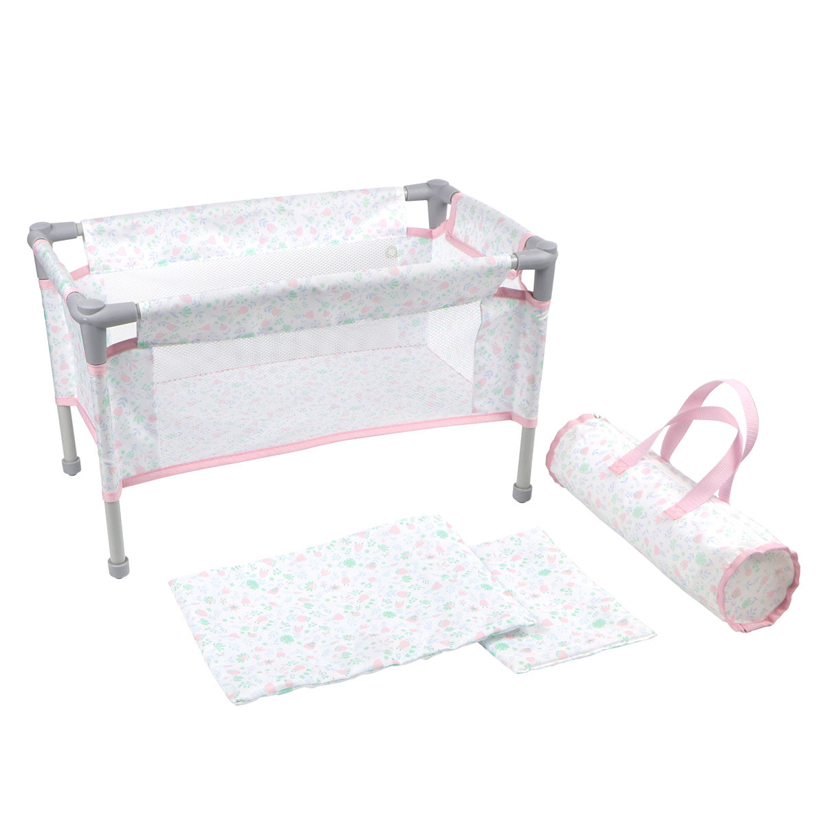 Perfectly cute folding crib best sale