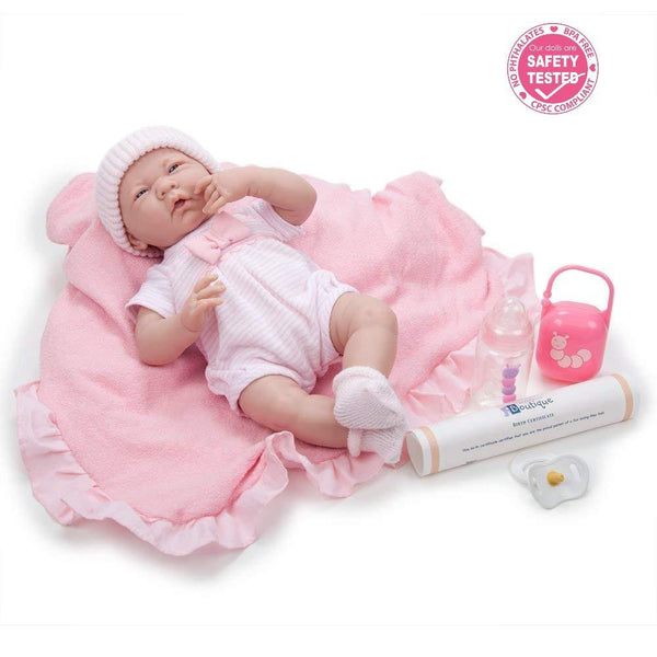 JC Toys, La Newborn, Berenguer, LikeLife Baby Doll