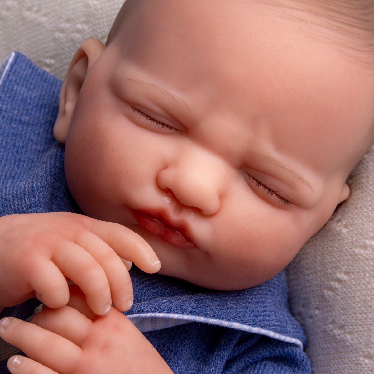 Reborn Doll | Berenguer Classics 17" Weighted Hand Painted Soft Vinyl | Limited Edition | Mateo | Sailor Blue |