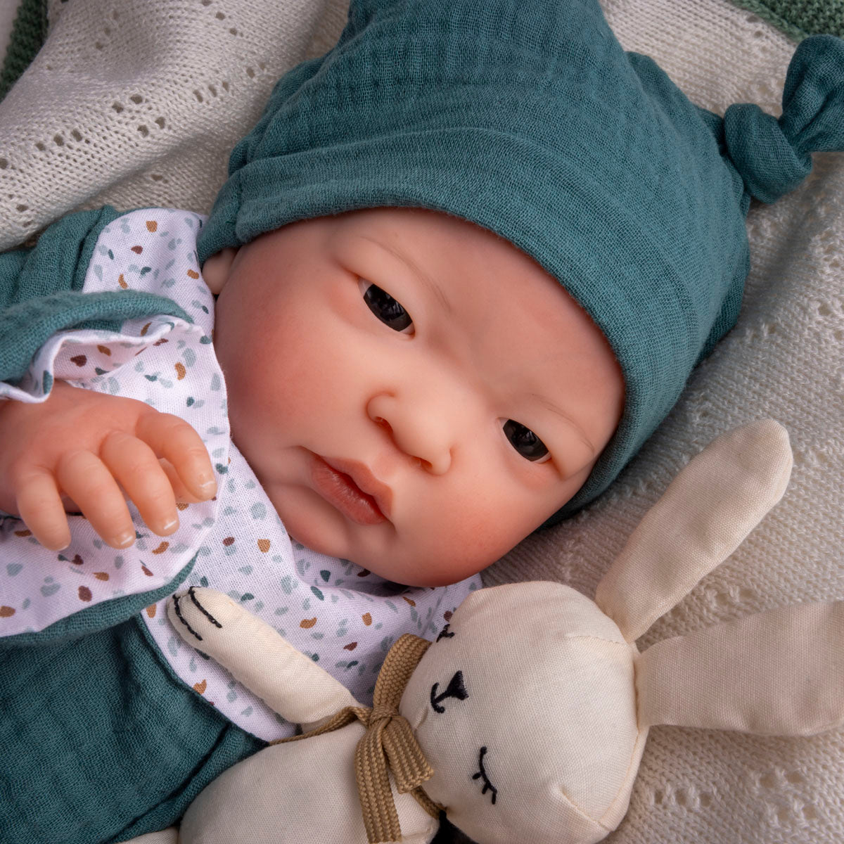 Reborn Doll Berenguer Classics 16 Weighted Hand Painted Soft Vinyl Limited Edition Kai Asian