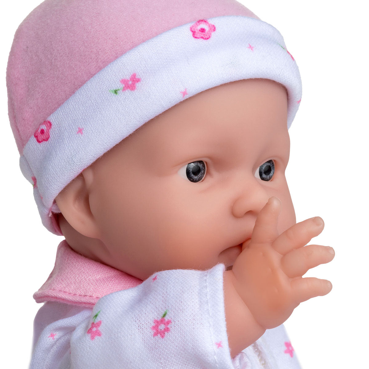 JC Toys, La Baby 11 inch Soft Body Baby Doll in Pink With Realistic Features