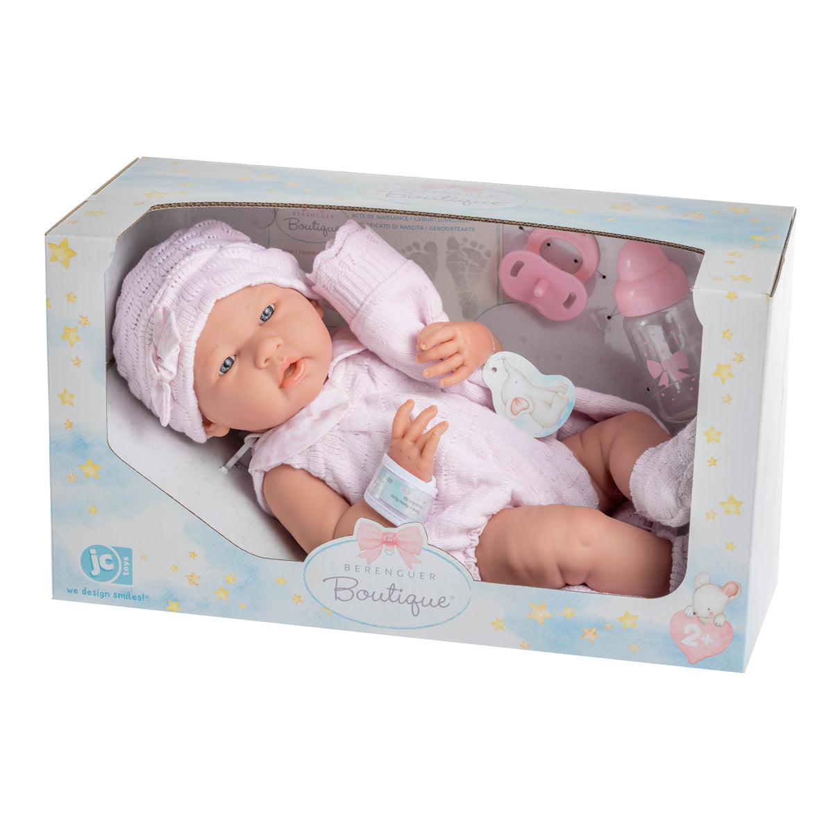 JC Toys La Newborn Lifelike doll Girl Real Doll Doll Gift Set JC Toys Group Inc