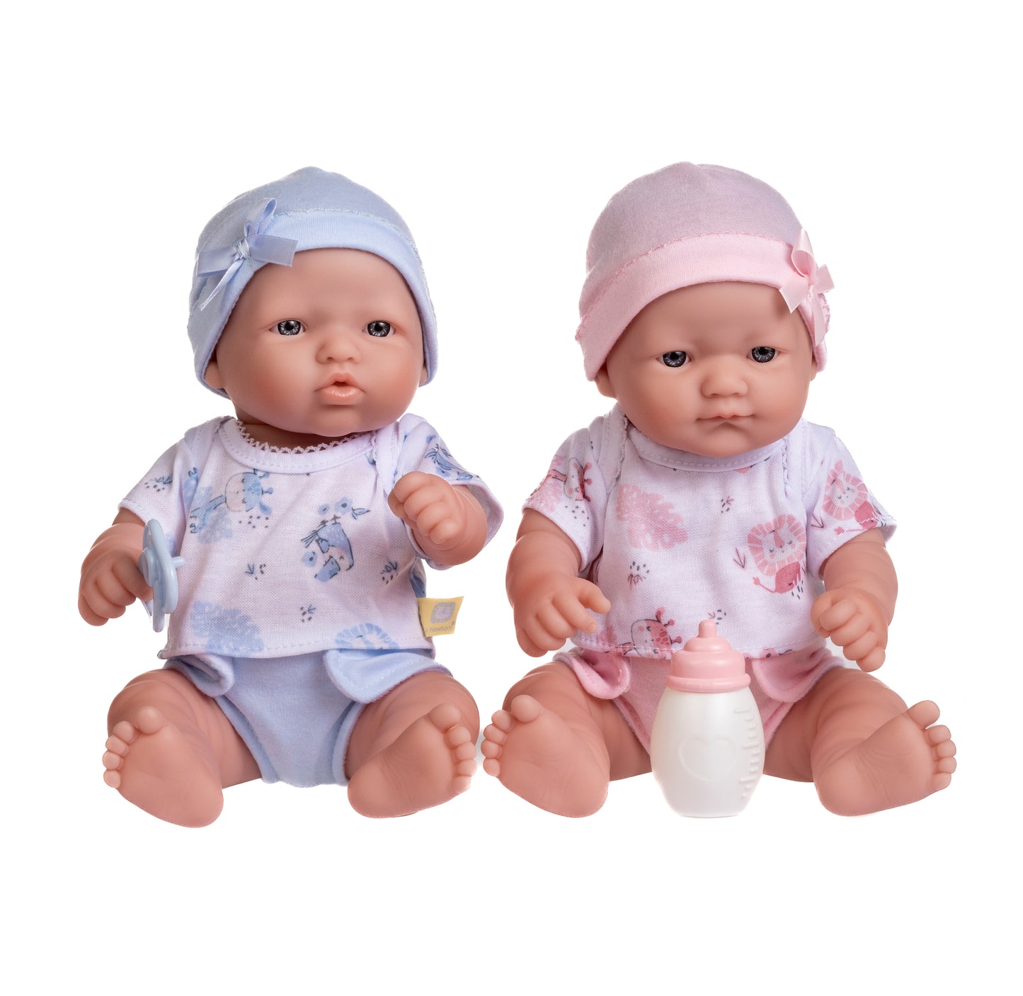 La Newborn ® All-Vinyl La Newborn TWINS w/ Accessories.