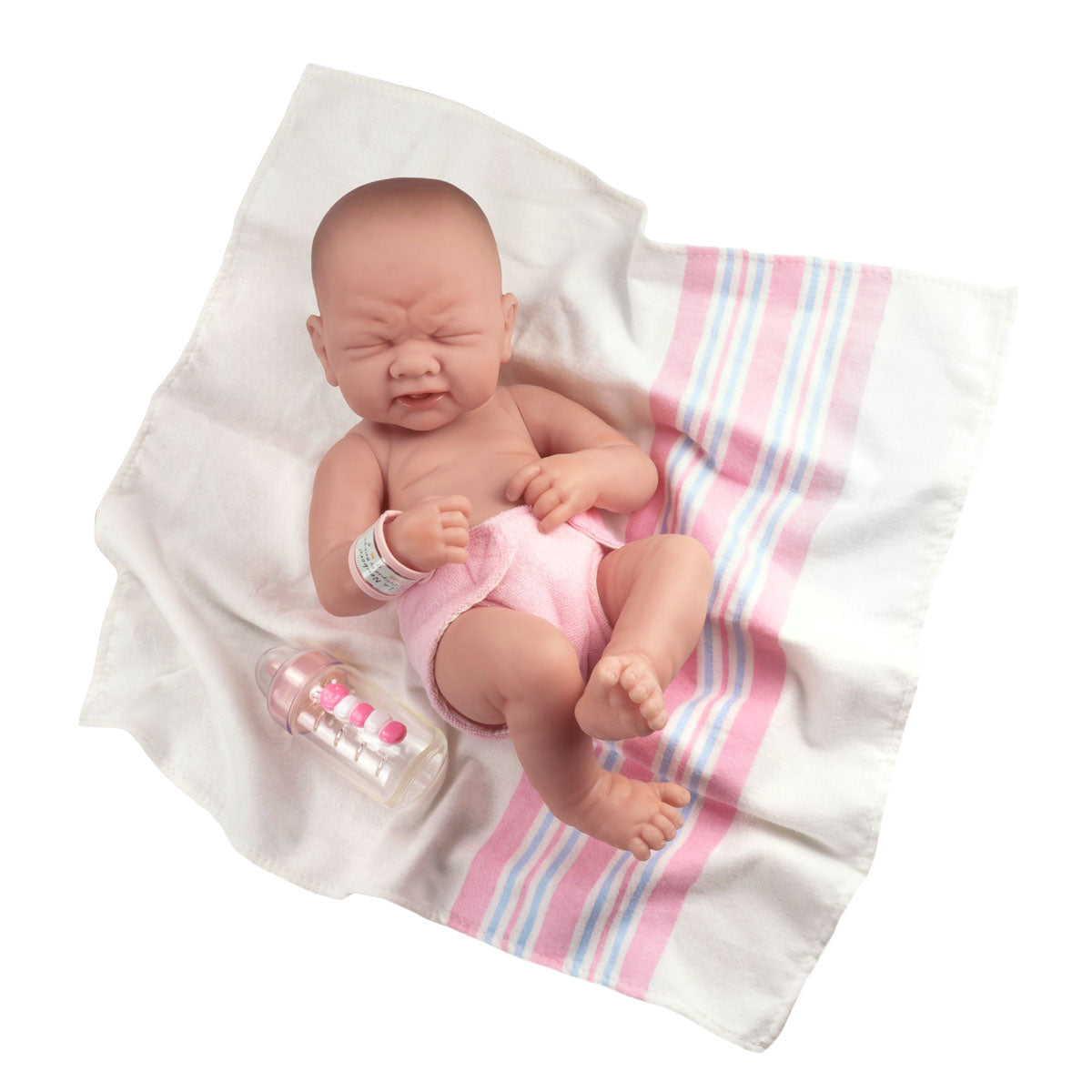 Crying Baby Dolls JC Toys La Newborn First Tear Realistic Newborn Doll JC Toys Group Inc