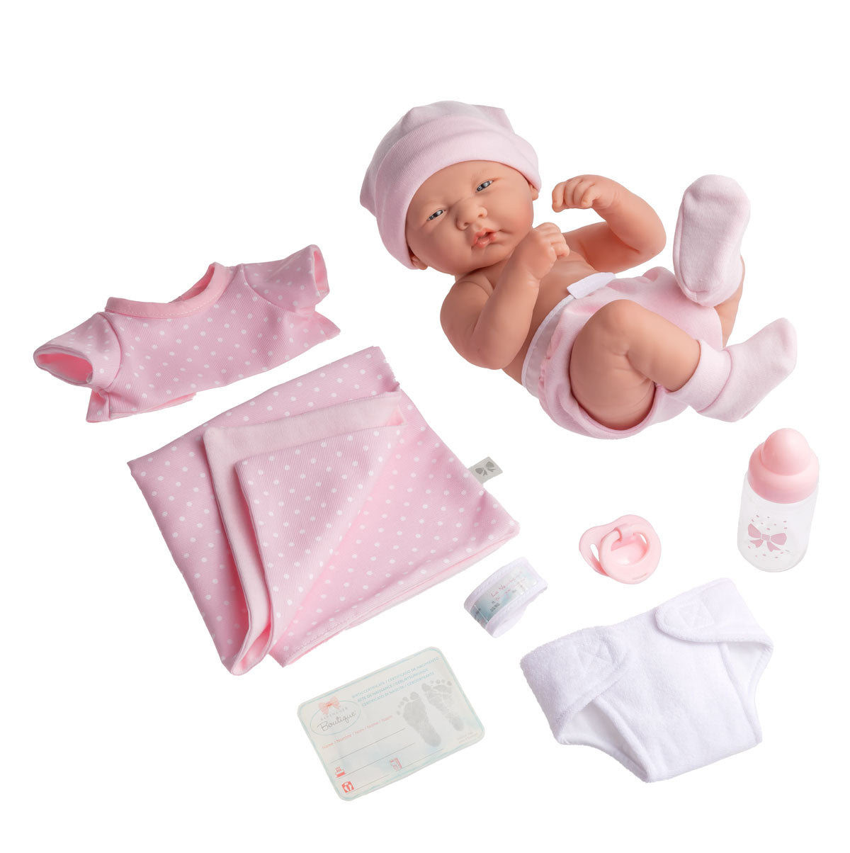 Newborn Baby Doll Gift Set Lifelike Baby Doll Girl JC Toys Group Inc