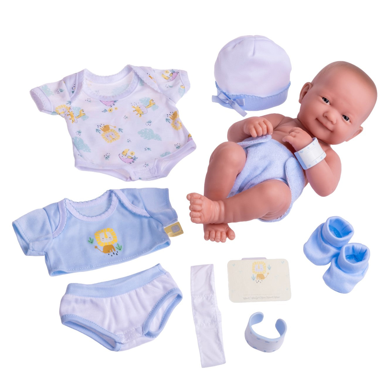 La Newborn Layette Set Berenguer Dolls Baby Doll Gift Set JCToys JC Toys Group Inc