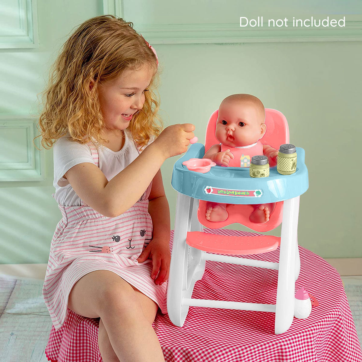 16 Inch Baby Doll Highchair Baby Dolls Highchair JC Toys JC Toys Group Inc