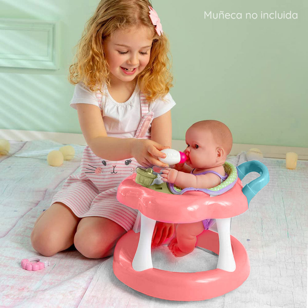 For Keeps Baby Doll Walker with play accessory for dolls up to 16