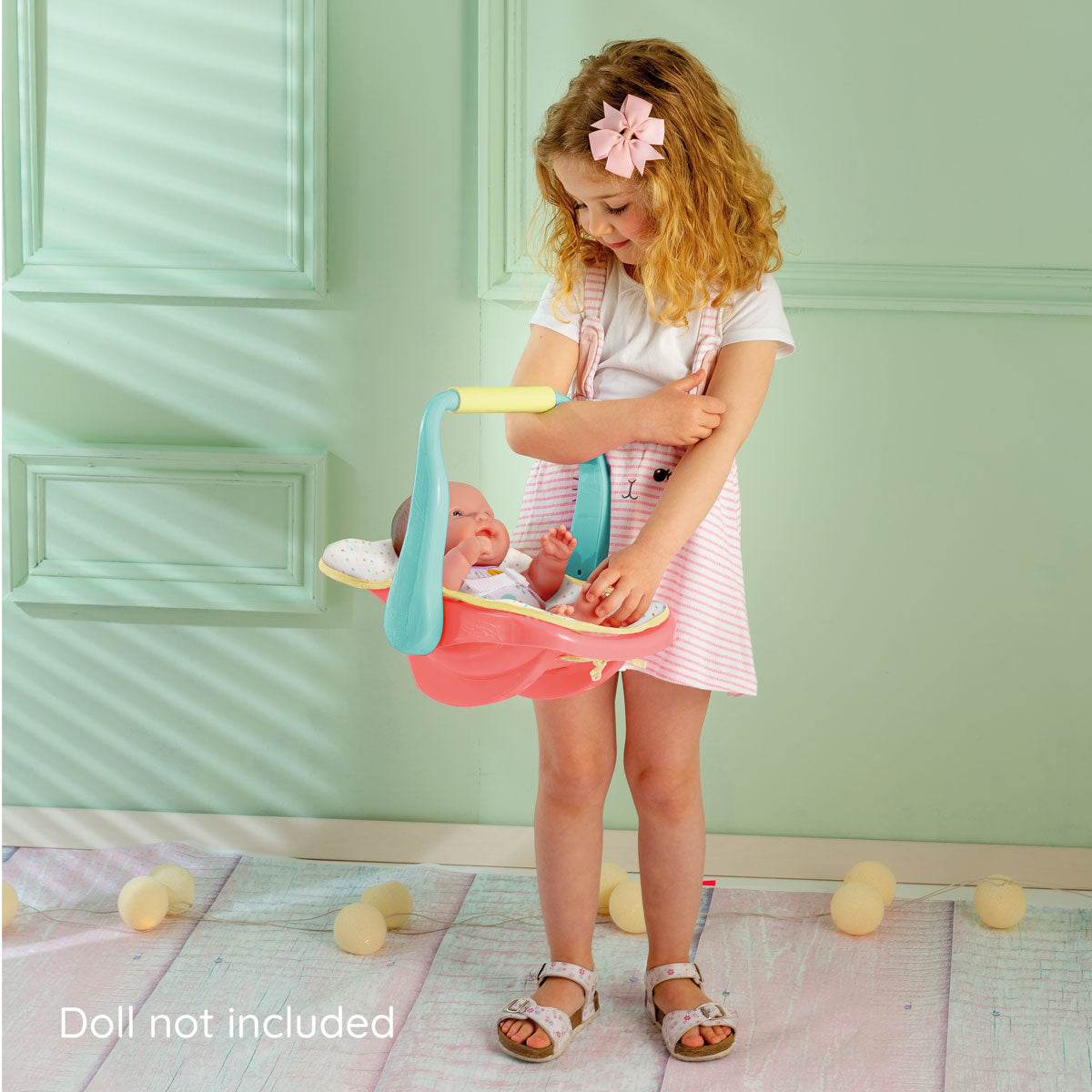 For Keeps! Carrier with Multi-Position Handle for dolls up to 16"