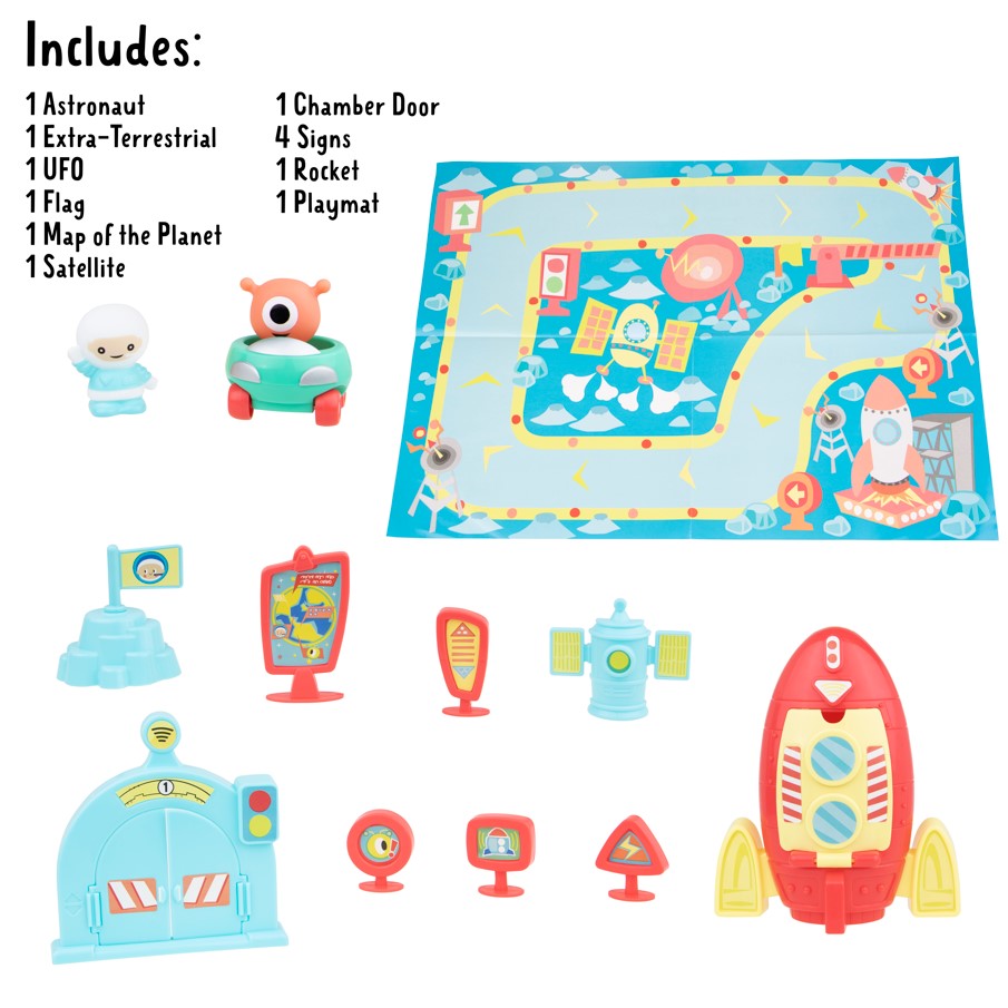 Lots to Play Toys ® Happy Town - Space Play Gift Set.