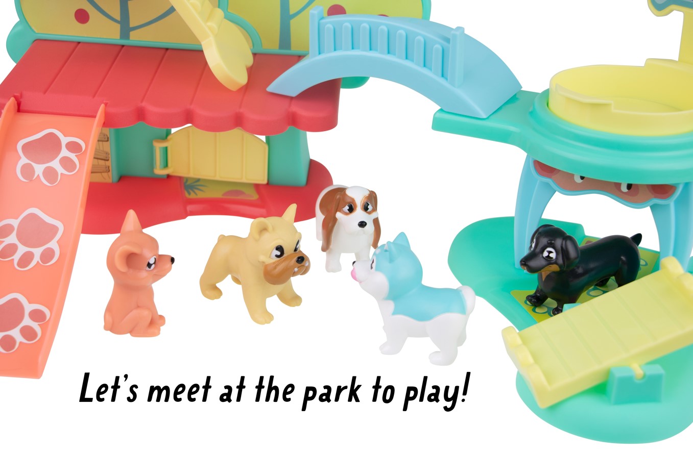 Lots to Play Toys ® Pooch Park - Dog Park Gift Set.