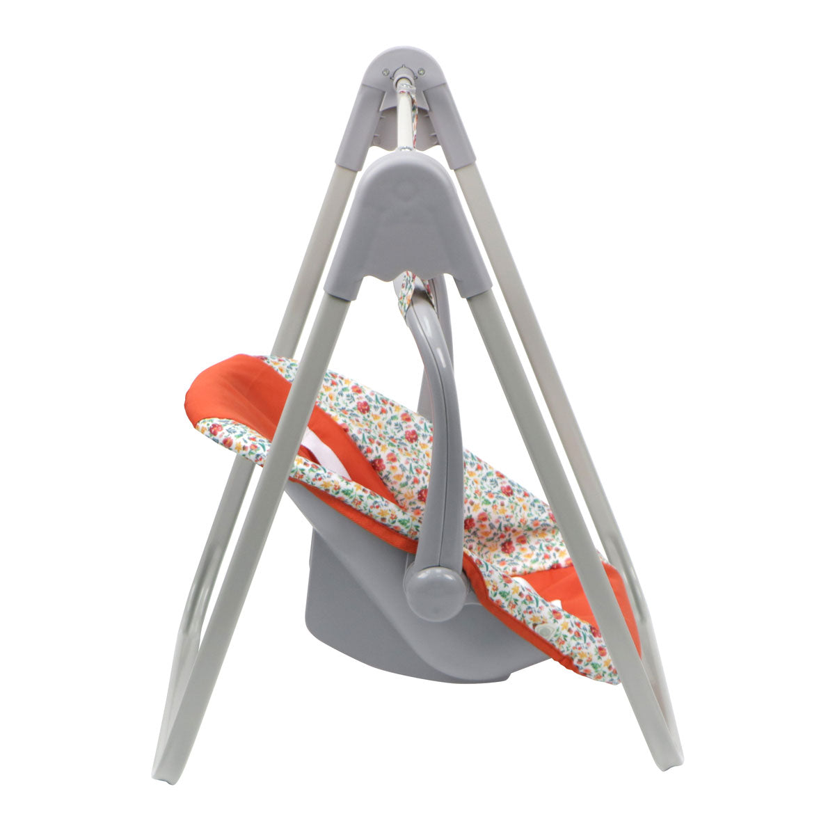 JC Toys - Berenguer Boutique Playtime | 2 in 1 Baby Doll Swing and Portable Carrier | for Dolls up to 18" | Ages 3+ | Nature Theme Collection