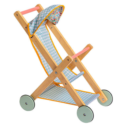 JC Toys - Twiggly Toys - Deluxe Wood Stroller