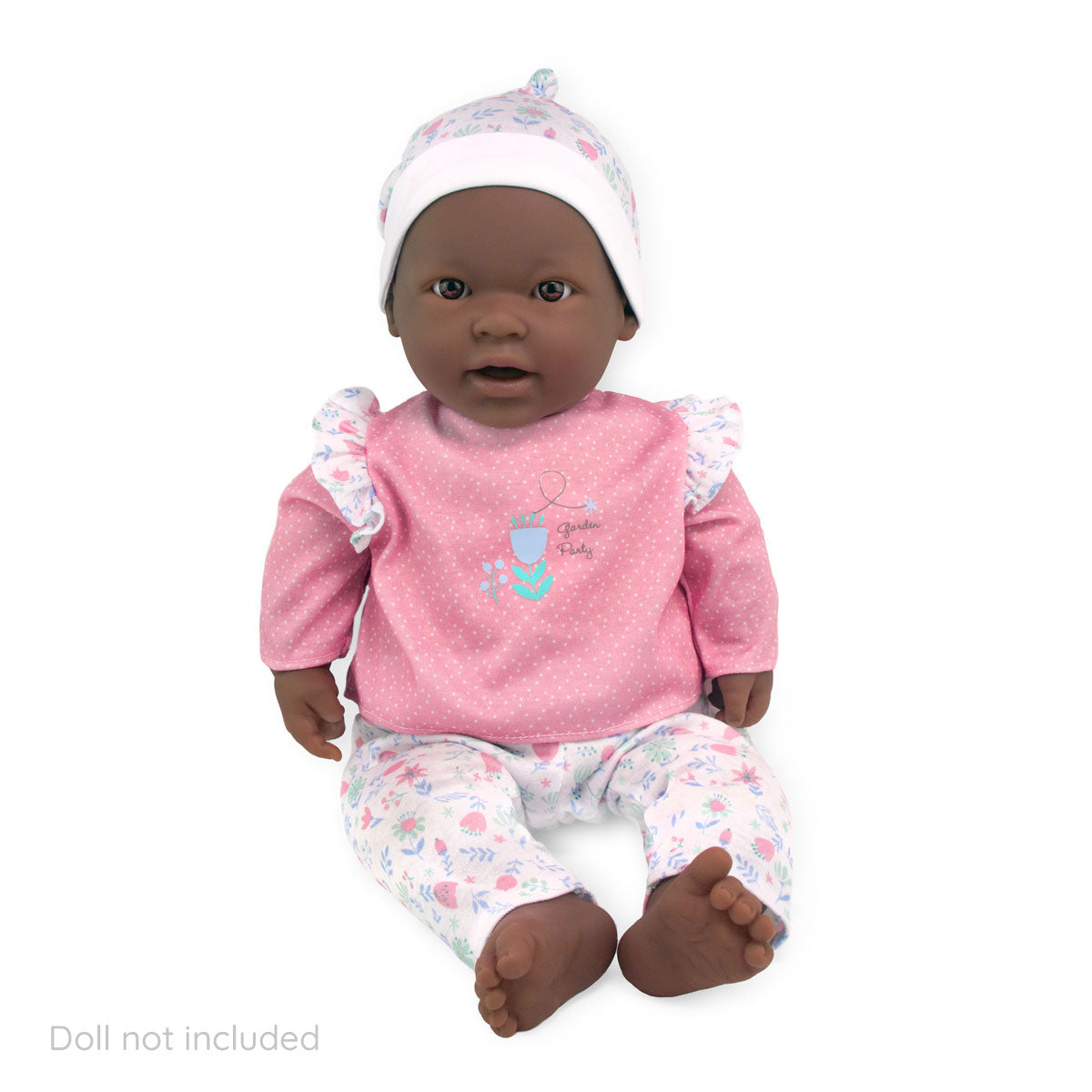 Berenguer Boutique ® FASHION Clothing for 9-11" Dolls - Pink/White Floral 3 Piece.