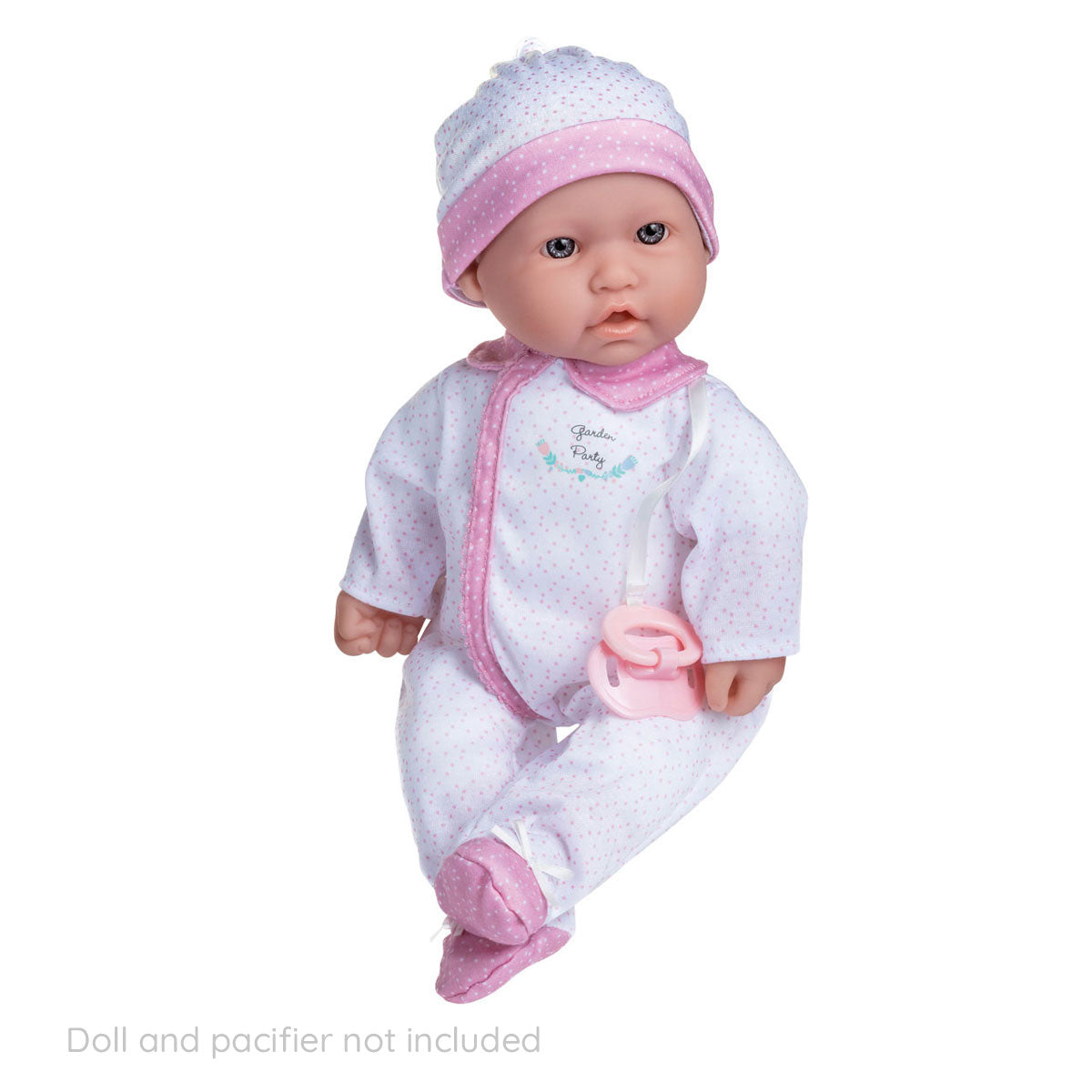 Berenguer Boutique ® FASHION Clothing for 14"-18" Dolls - White Onesie/Cap.