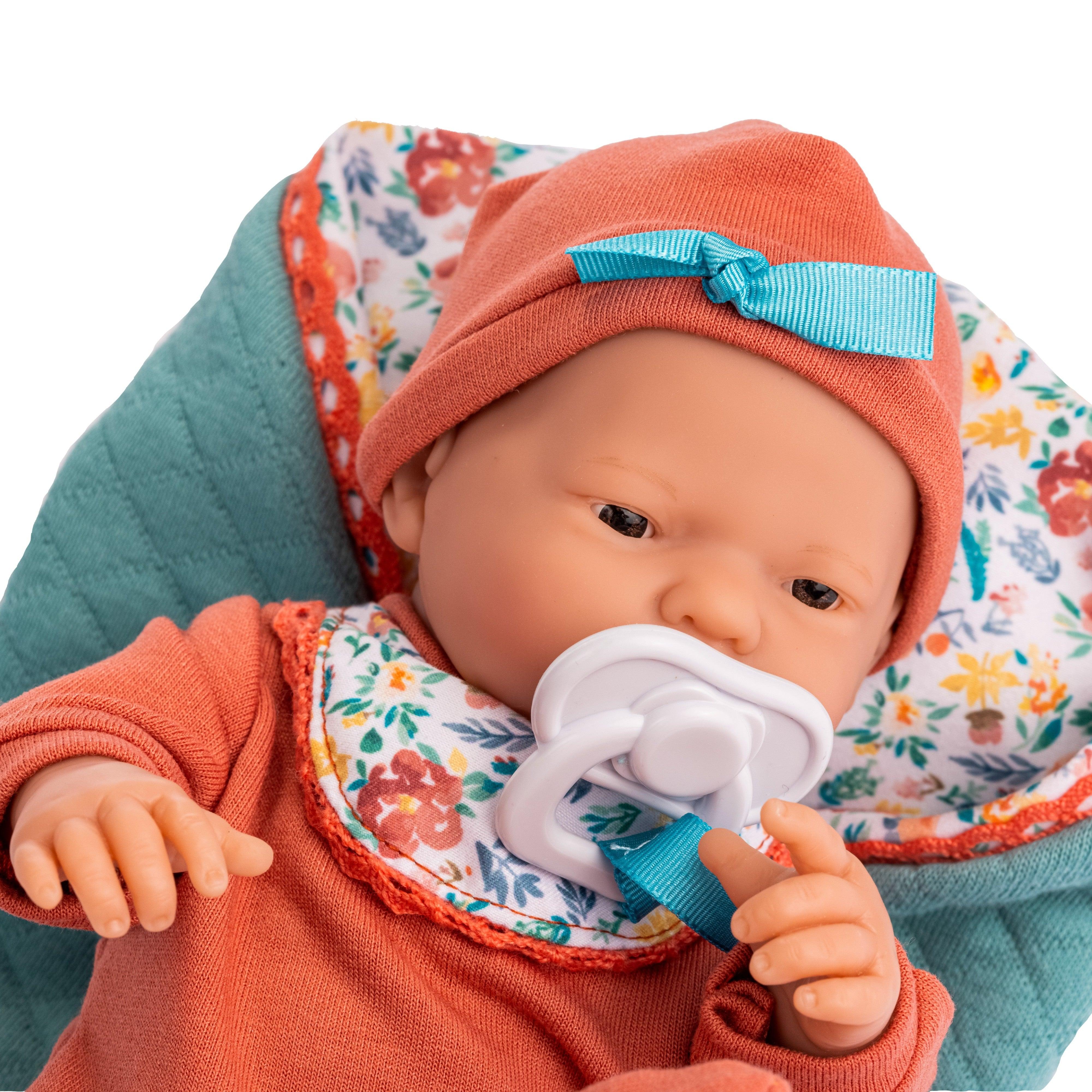 JC Toys - Colección Nature | Original La Newborn | Juego de regalo  anatómicamente correcto de muñeca bebé niña real | Vinilo de 15 pulgadas 