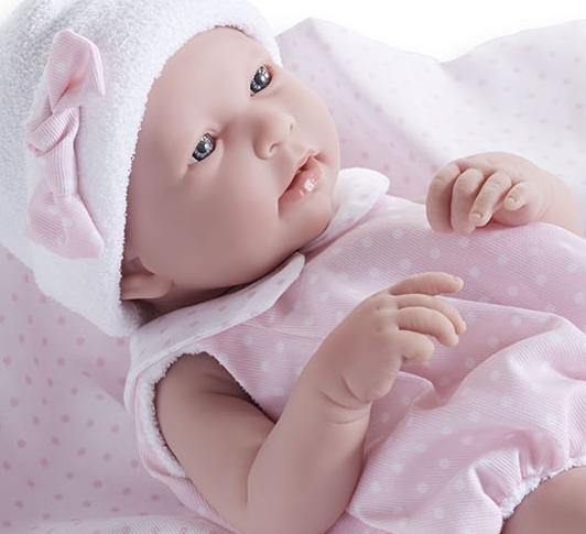 JC Toys, La Newborn 12 inches All Vinyl Nursery Gift Set Doll – JC Toys  Group Inc.