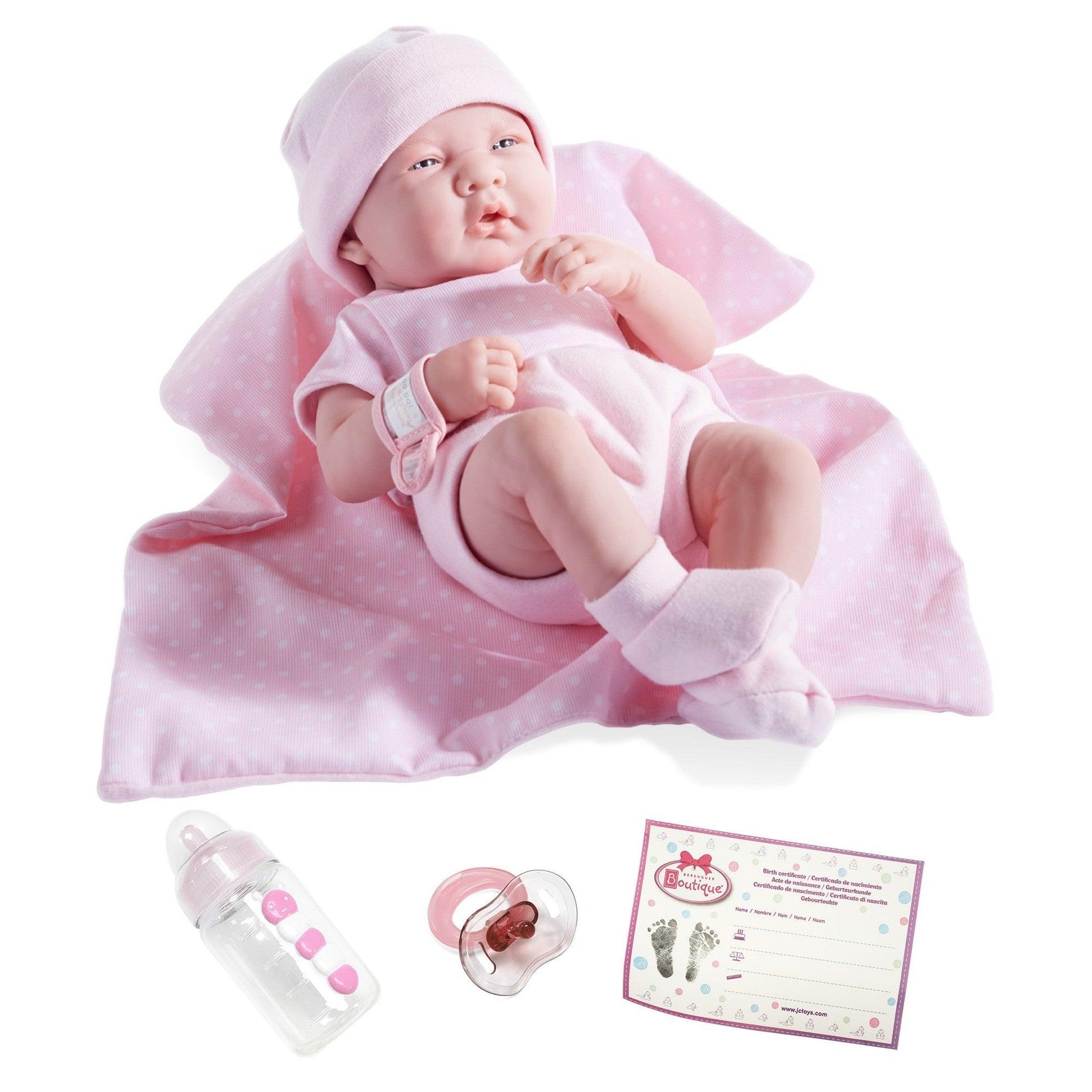 Newborn Baby Doll Gift Set  Lifelike Baby Doll Girl – JC Toys Group Inc.